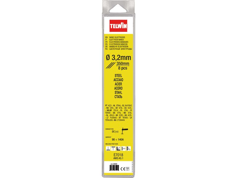 Bilde av Sveiseelektrode basisk Ø3,2 mm 8pk