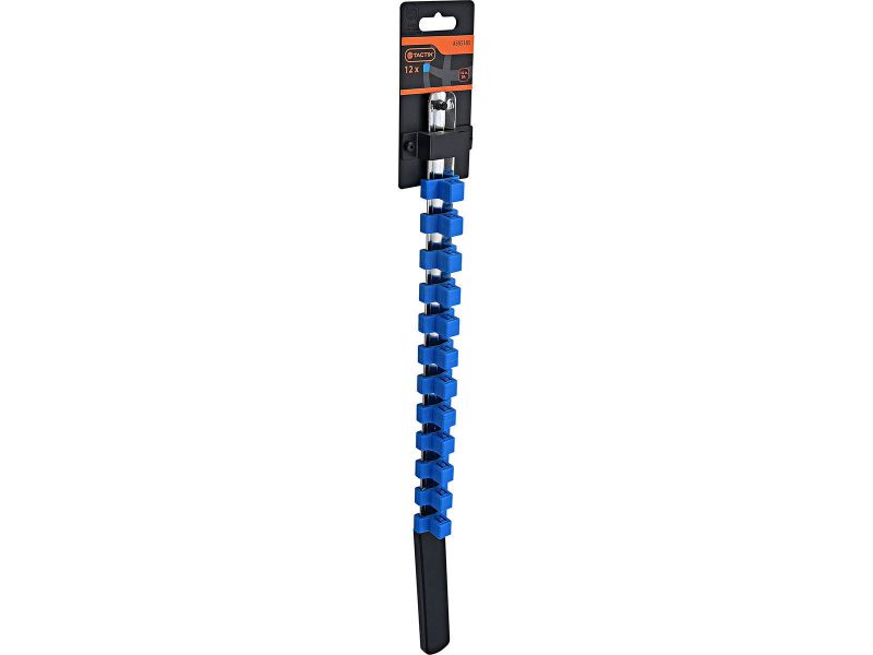 Bilde av Holder for 1/2" piper 12 klips blå