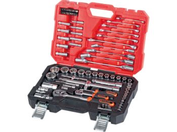 Bilde av Verktøysett 1/4"-1/2" 85 deler