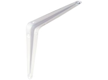 Bilde av Hyllevinkel stål/hvit