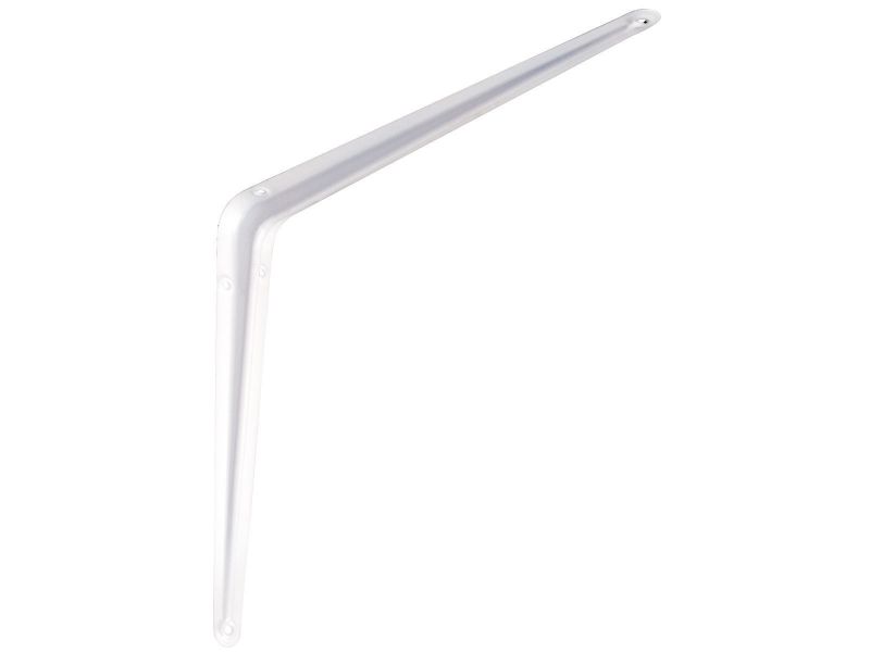 Bilde av Hyllevinkel stål/hvit