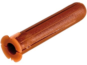 Bilde av Universalplugg plast brun 40mm 10 stk.