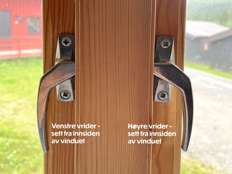 Bilde av Vindusvrider Venstre Zamak/krom