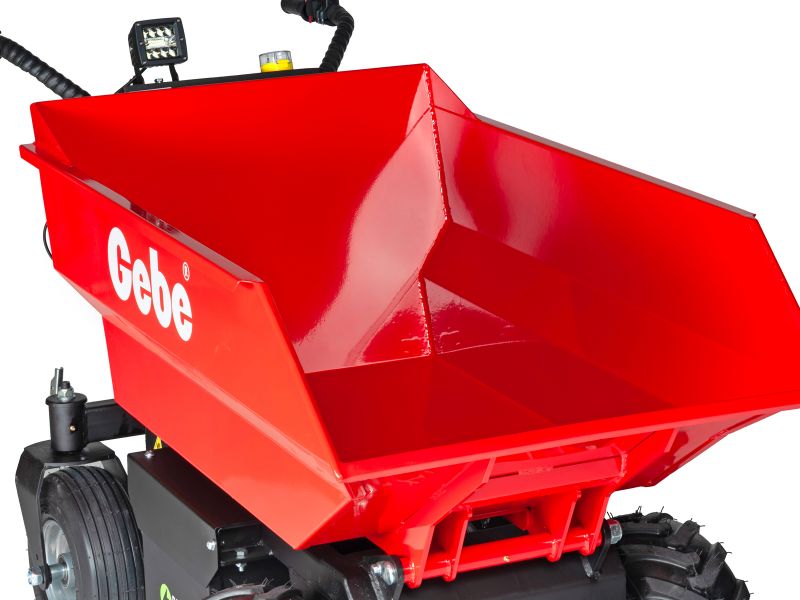 Bilde av Minidumper PM500HE 500kg elektrisk 48V hydraulisk tippfunksjon